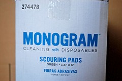 Monogram #274478 SCOURING PADS 120-Count 3.5″ x 6″ S6536