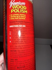 Spartan Premium Wood Polish 1 LB / 454 GR