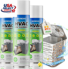 Berlove Foaming AC Coil Cleaner 57Oz – High-Efficiency Formula