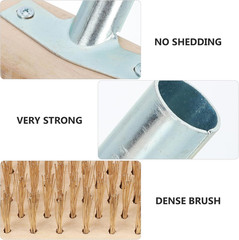 Moss Removal Brush Roof Brush Moss Cleaner Wire Brush Decking Cleaner Remover…