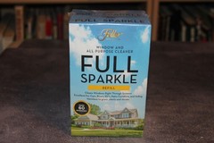 Fuller Full Sparkle Window & All Purpose Cleaner Refills, 2 NEW Boxes 16 oz Each
