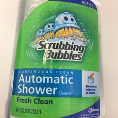 Scrubbing Bubbles Automatic Shower Cleaner Refill NEW 34 oz FRESH CLEAN Scent