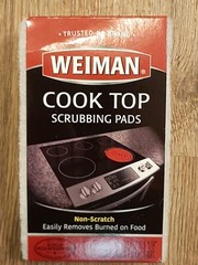 Case of 6 Individual 3 Ct. Packs Of Weiman Cooktop Scrubbing Pads 18 Pads Total