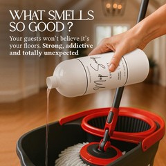 Mop Soap Highly Scented Fragrance Long Lasting Luxury Floor Cleaner for Hardwood
