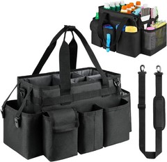 Cleaning Caddy,Cleaning Bag for Housekeepers,Cleaning Supplies Organizer with…
