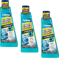 Carbona Washing Machine Cleaner with Activated Charcoal | Removes Odor-Causing R