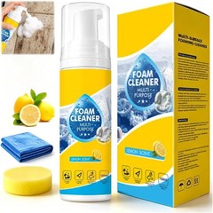 4-in-1 Multi-Enzyme Foam Cleaner, All-Purpose Spray 5oz with Sponge & Towel