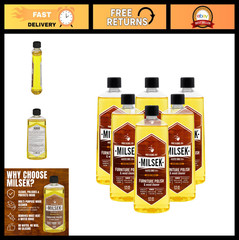 Multipurpose Lemon Oil Wood Cleaner & Polish – 12 Fl Oz (Pack of 6) for Home Use