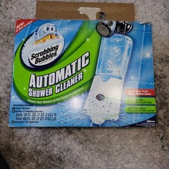 Scrubbing Bubbles Automatic Shower Cleaner Dual Kit with 2 Refills NIB