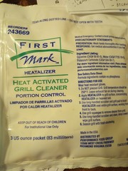 First Mark Heatalizer Heat Activated Grill Cleaner 31 Packs(3oz Each) Commercial
