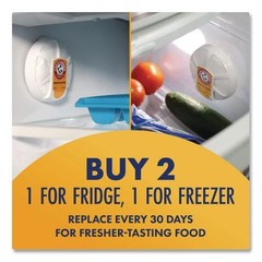 Arm & Hammer 3320001710 Fridge Fresh Baking Soda, Unscented, 5.5 oz