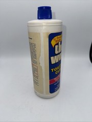 Old Formula! THE WORKS Toilet Bowl Cleaner Almost Full 90’s 32 Oz READ