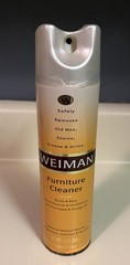 Vtg Weiman Furniture Cleaner Aerosol Spray Can 12oz 90%full, Discontinued