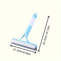 3-in-1 Silicone Shower Squeegee Window Glass Cleaner Spray Wiper Mirror Scraper