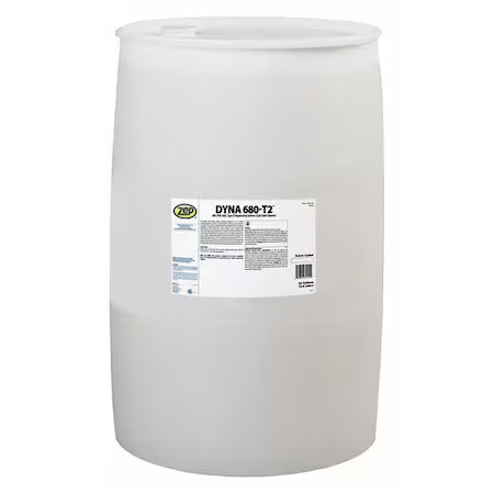 Zep F01585 Dyna 680-T2 Cleaner/Degreaser, 55 Gal Drum, Ready To Use, Solvent