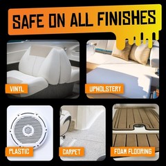 Boat Juice 2in1 Interior Boat Cleaner & Protectant Spray | Vinyl Boat Seat