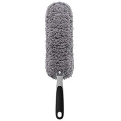 Lint Free Microfiber Duster, Washable Duster for Household Cleaning Gray