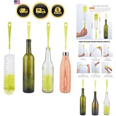 16 inch Long Bottle Brush Cleaner for Washing Wine/Beer/Sport Well/Thermos/Gl…