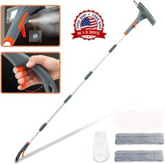 jalador de ventana limpiador extensible con spray 3 en 1 equipo de limpieza tool