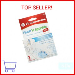Fluidmaster 8102P8 Flush ‘n Sparkle Automatic Toilet Bowl Cleaning System Refill