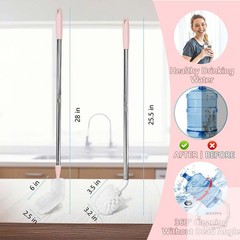5 Gallon Water Jug Cleaning Brush, Carboy Brush & Bottle Cleaner for Glass Flexi