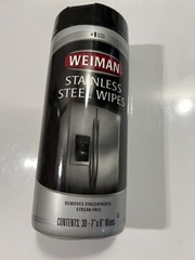 Weiman Stainless Steel Wipes
