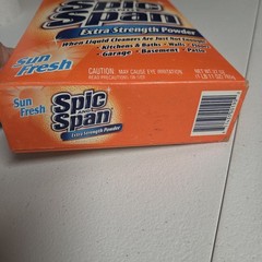 Spic and Span Extra Strength Powder Sun Fresh New 27 Oz