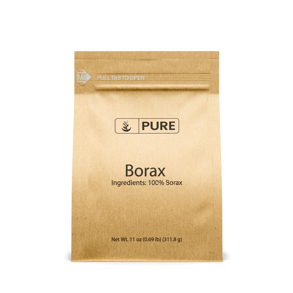 Borax (11 oz) Sodium Borate, Multipurpose Cleaning Agent, Ideal Slime Ingredient