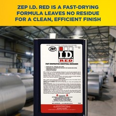 Zep I.D. Red Liquid Fast Evaporating Industrial Degreaser – 1 Gallon (Case of 4)