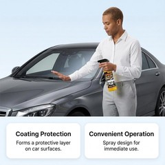 Spray Coating Agent 300ml Ceramic Detailer Hydrophobic Glass Agent
