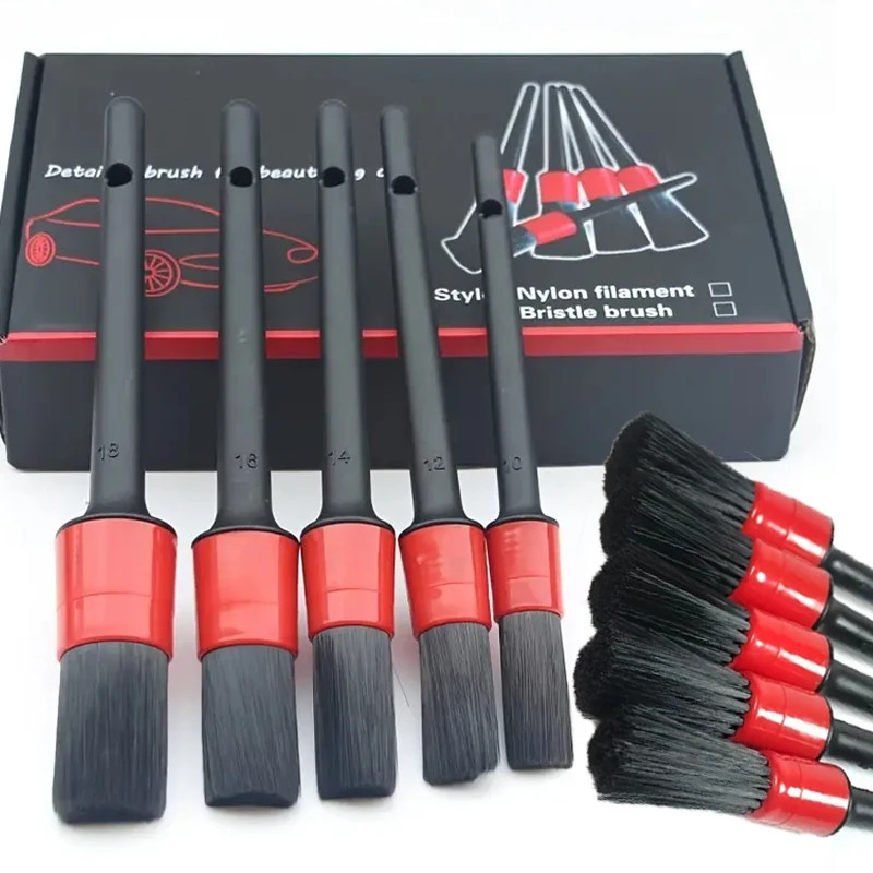 Detailing Brush Set Car Brushes Car Detailing Brush For Car Cleaning Detailing B
