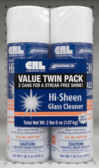 CRL Hi – SHEEN INDUSTRIAL GLASS CLEANER SET OF 2- 19 OZ CANS