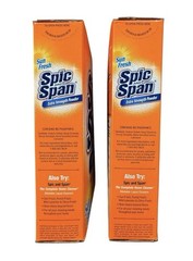 2 Pack – Spic and Span Extra Strength Powder Sun Fresh 27 OZ Discontinued