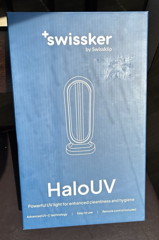 swissker HaloUV UV-C Surface Sanitizer Device, Remote Control Included