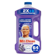 Mr. Clean 2X Concentrated Multi Surface Cleaner Febreze Lavender Grease 64 oz