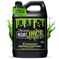 Boat Juice 2in1 Exterior Cleaner & 128 Fl Oz (Pack of 1), white