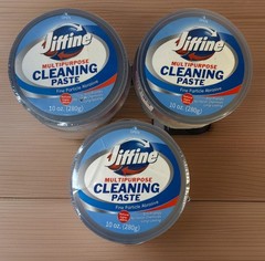 Lot of 3 10 oz. Jiffine Multipurpose Cleaning Paste Abrasive Miracle All Purpose
