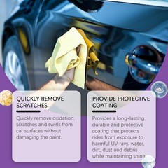 Car Scratch Remover – Paint Polish & Swirl Remover Restorer Gloss