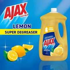 Ajax Ultra Liquid Dish Soap Lemon Scent Super Degreaser 90 Fluid Ounce