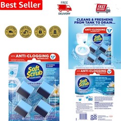 Sapphire Waters In-Tank Toilet Cleaner Duo-Cubes – 4 Count for Lasting Freshness