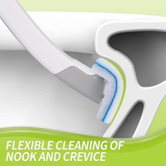 Toilet Bowl Cleaner Wand Refills Compatible with CLOROX, 21 Count Disposable …