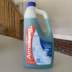 Floor Cleaner No Sticky Residue Vtg ARMSTRONG Concentrated SC Johnson 2004