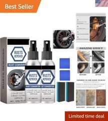 2PCS Nexa Rust Remover Spray, Rust Remover for Metal, Nexa 2.0 Anti Rusts Iro…