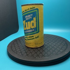 ZUD Heavy Duty Cleanser 6 oz, Rust & Stain Remover Vintage 1987 Advertising