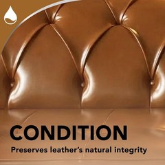 Weiman Leather Cleaner & Conditioner 12oz UV Protect for Auto Furniture Shoes
