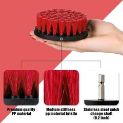 14/22x Drill Brush Attachment Set Multi Purpose Deep Cleaning Kit Power Scrubber