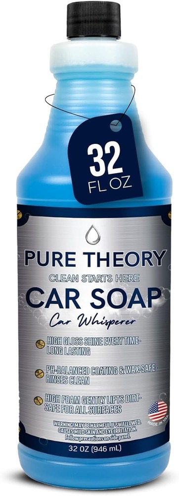 Car Whisperer – Premium Car Wash Soap 32 fl oz | High-Foam, pH-Balanced Formula