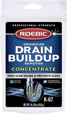 Roebic K-67 16 oz Granular Drain Buildup & Trap Cleaner