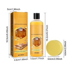 Beeswax Wood Furniture Polish Conditioner All‑in‑One Cleaner Restorer 100ml USA