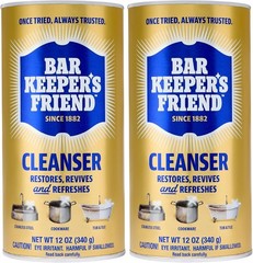 Powder Cleanser, 12 oz x 2, Multipurpose Cleaner, Degreaser & Remover for Bur…